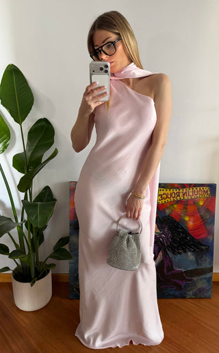 Abito Cannes (rosa,nero,verde)
