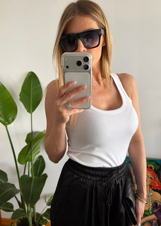 Canotta basic (bianca/nera)