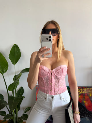 Corpetto Venere (bianco/rosa)