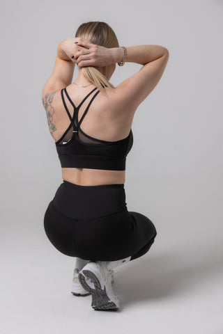 Completo fitness nero